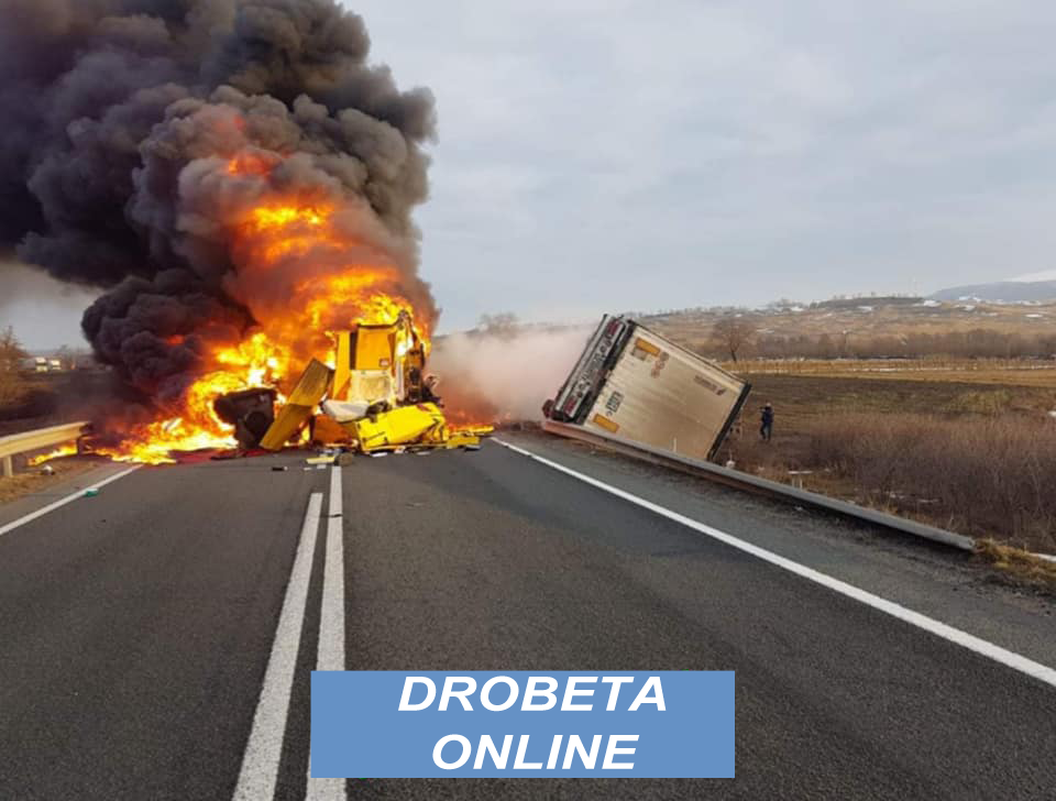 accident caras severin caransebes